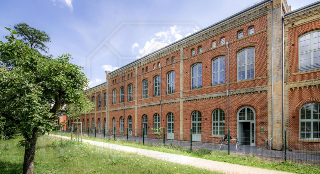 Insel Eiswerder: Moderne 2-Zimmerwohnung als Erstbezug in ehemaliger Feuerwerksfabrik 13581 Berlin, Erdgeschosswohnung