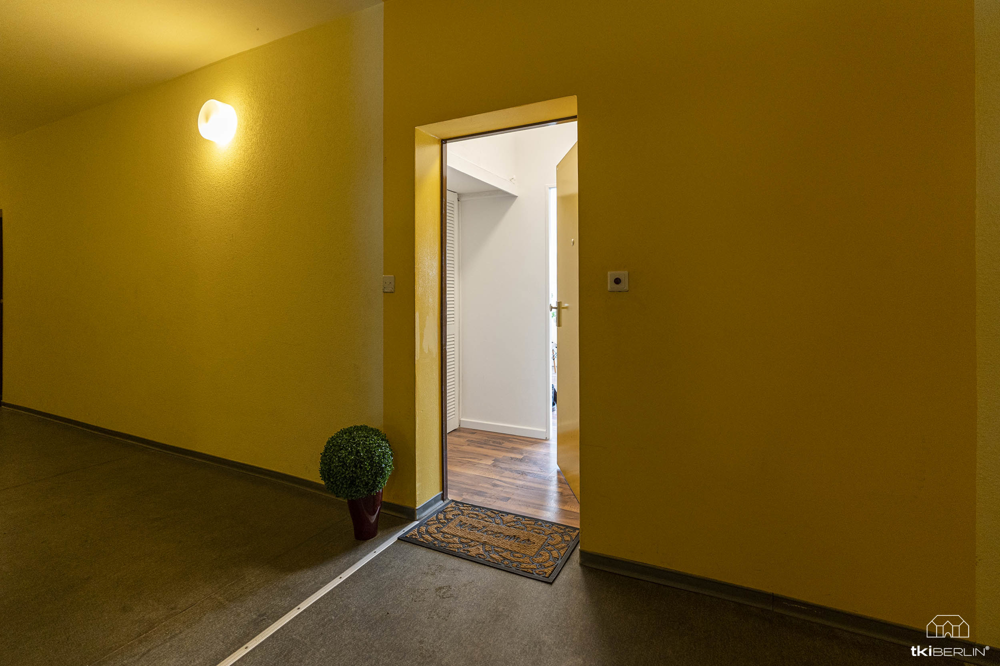Der Wohnungseingang
