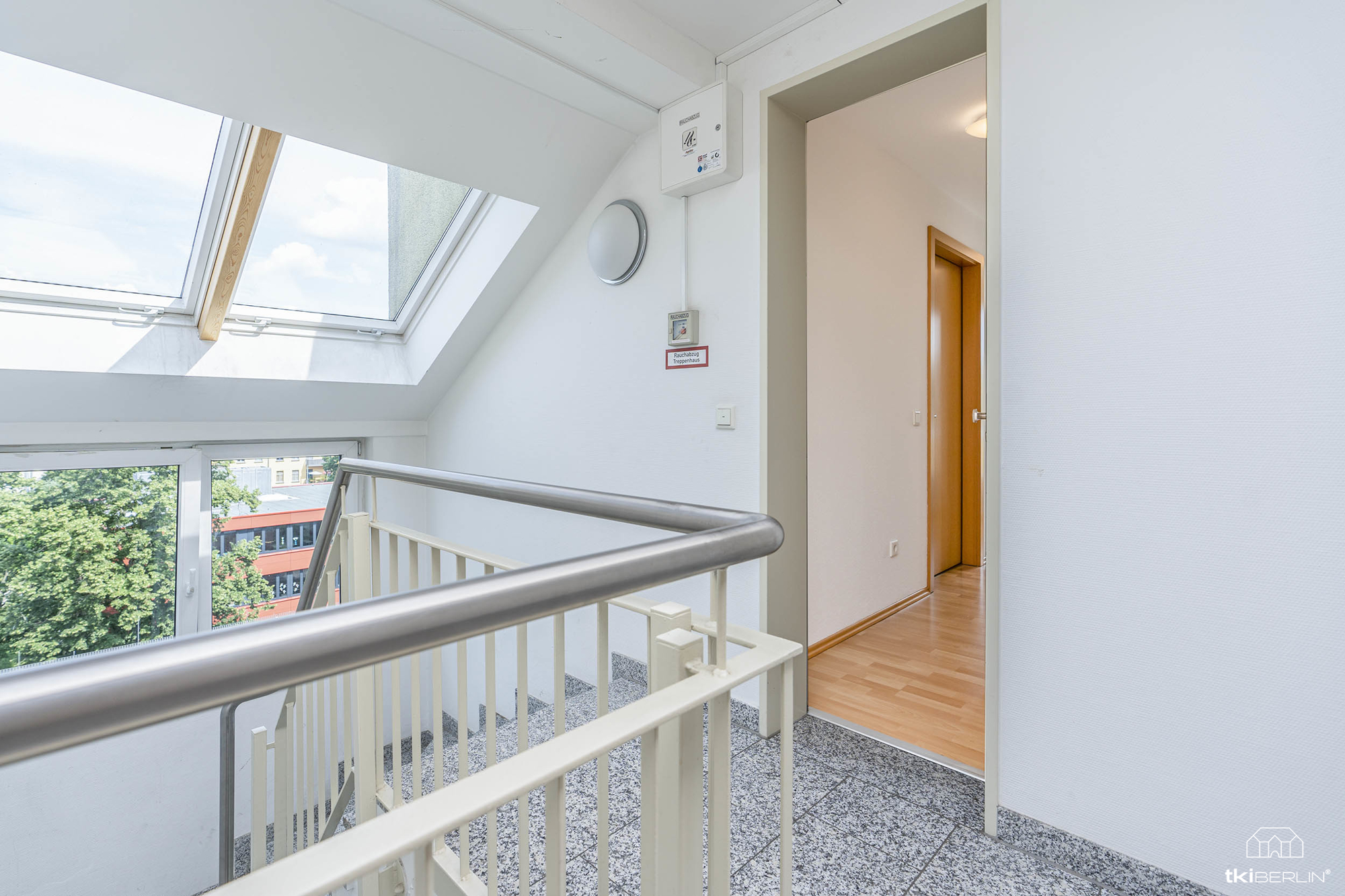 Der Hausflur im DG