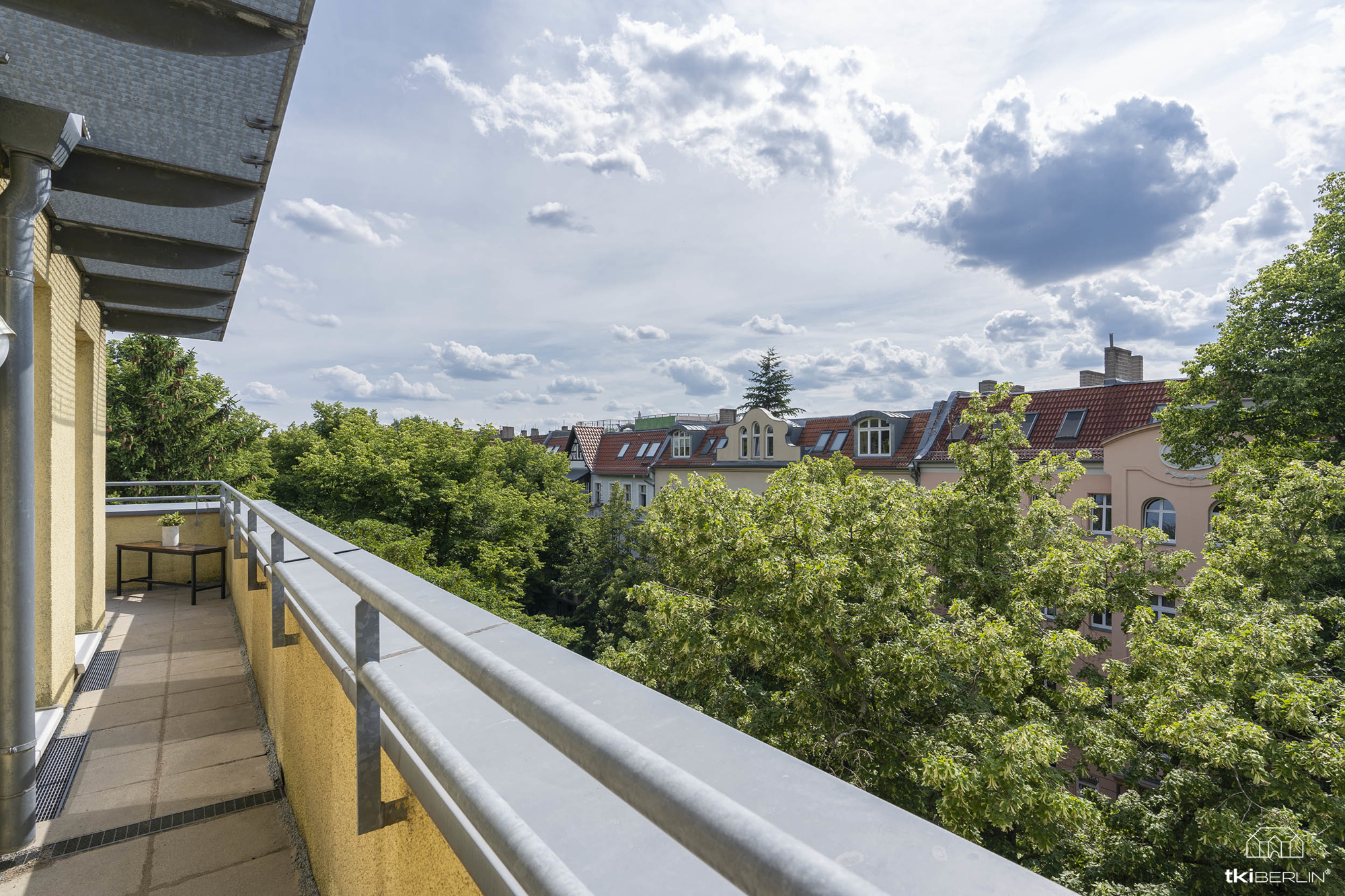 Ausblick der unteren Terrasse